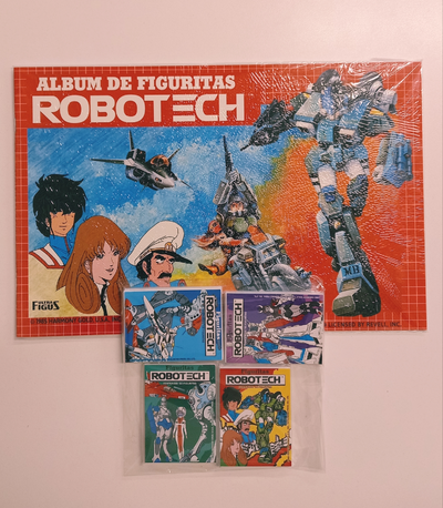 ROBOTECH ALBUM DE FIGURITAS