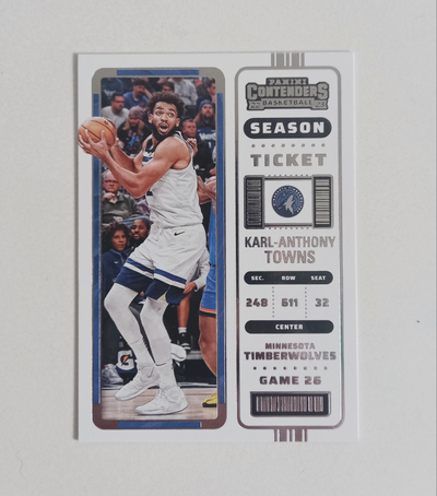 KARL ANTHONY TOWNS Panini Contenders 2023