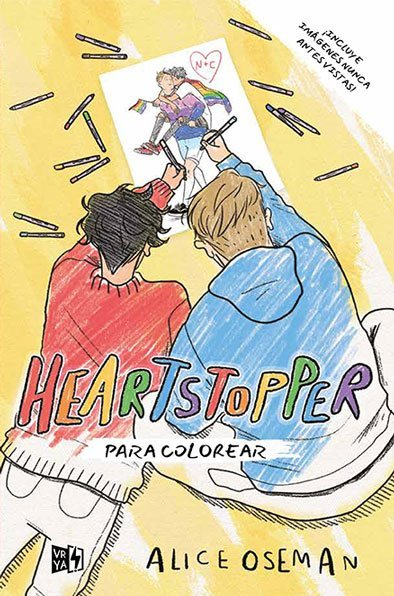 HEARTSTOPPER PARA COLOREAR V&R