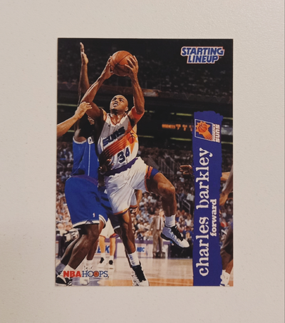 CHARLES BARKLEY Skybox Hoops 1996 Starting Line Up