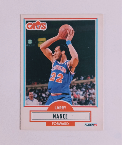 LARRY NANCE Fleer 1990