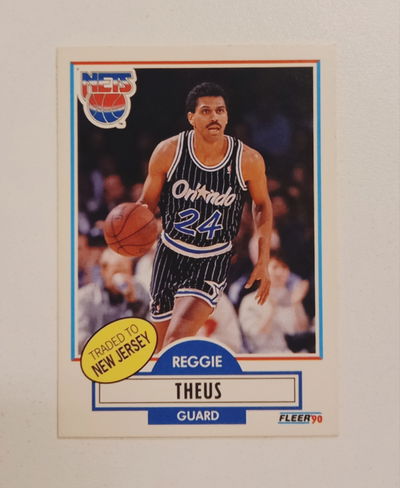 REGGIE THEUS Fleer 1990