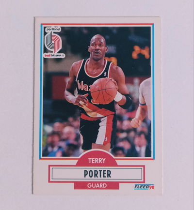 TERRY PORTER Fleer 1990