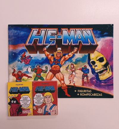 HE-MAN ALBUM DE FIGURITAS