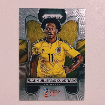 JUAN CUADRADO Panini Prizm Russia World Cup 2018