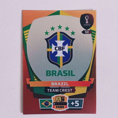 ESCUDO BRASIL Panini Adrenalyn Qatar World Cup