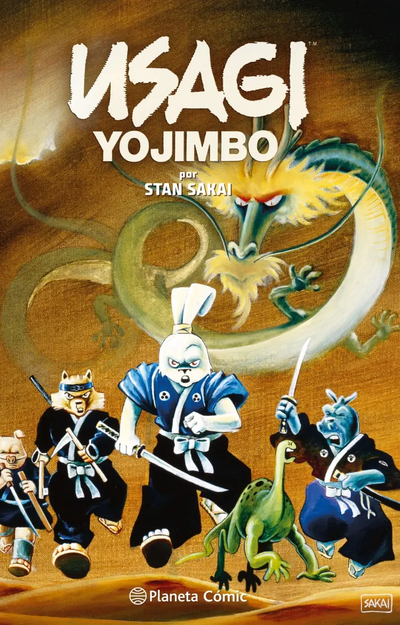 USAGI YOJIMBO FANTAGRAPHICS INTEGRAL Tomo 1 Planeta