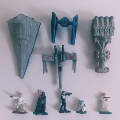 LOTE STAR WARS DEATH STAR MICRO MACHINES