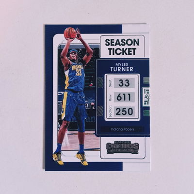 MYLES TURNER Panini Contenders 2022