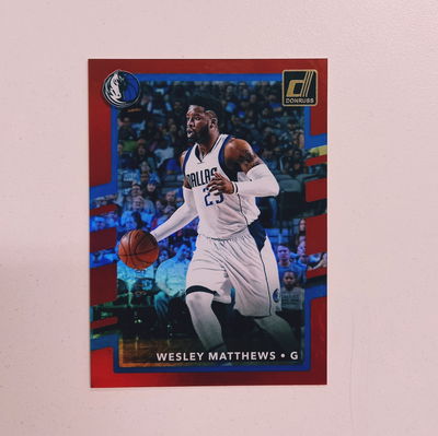 WESLEY MATTHEWS Panini Donruss 2017