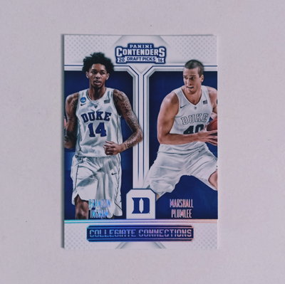 BRANDON INGRAM / MARSHALL PLUMLEE Panini Draft Pick Contenders 2016
