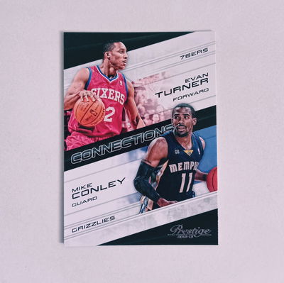 EVAN TURNER / MIKE CONLEY Panini Prestige 2013