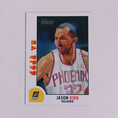 JASON KIDD Topps Heritage 2001