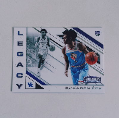 DE´AARON FOX Panini Contenders Draft Picks 2018