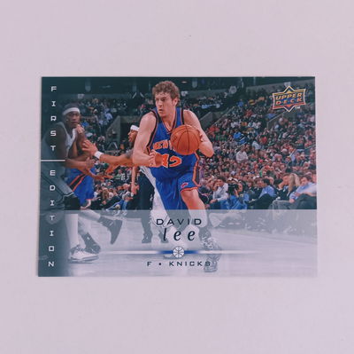 DAVID LEE Upper Deck Fist Edition 2008
