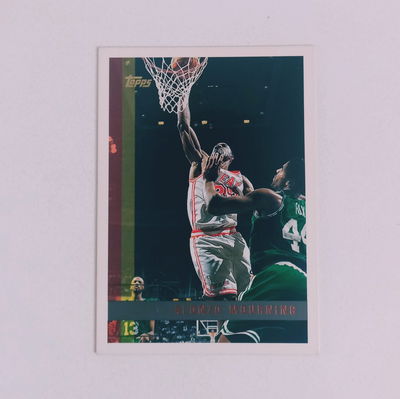 ALONZO MOURNING Topps 1997