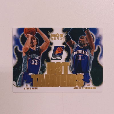 STEVE NASH/AMARE STOUDEMIRE Fleer Hot Prospects 2008