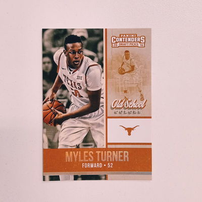 MYLES TURNER Panini Draft Pick Contenders 2016