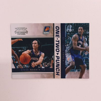 STEVE NASH / CHANNING FRYE Panini Contenders 2010