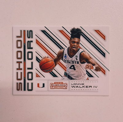 LONNIE WALKER IV Panini Draft Pick Contenders 2017