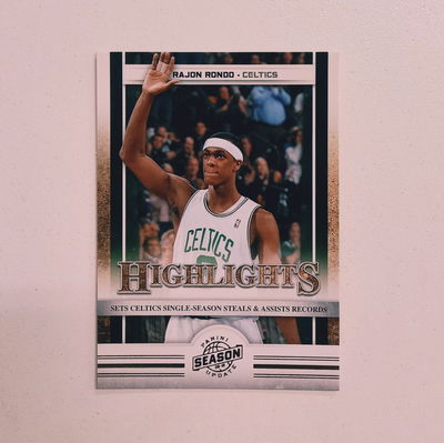 RAJON RONDO Panini Season Update 2010