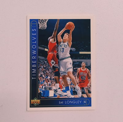 LUC LONGLEY Upper Deck 1993