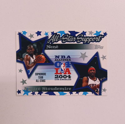 AMARE STOUDEMIRE / NENE Topps 2004