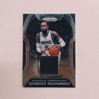 SHABAZZ MUHAMMAD Panini Prizm 2017 Jersey 