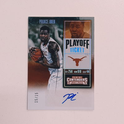 PRINCE IBEH Panini Draft Pick Contenders 2016