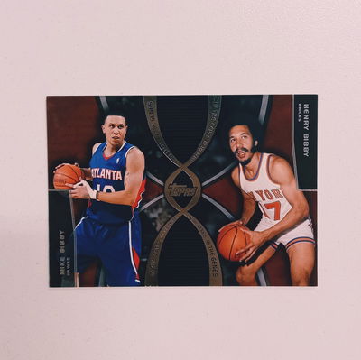 MIKE BIBBY / HENRY BIBBY Topps 2008