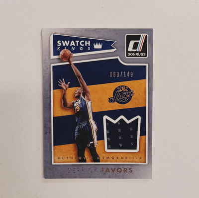 DERRICK FAVORS Panini Donruss 2016
