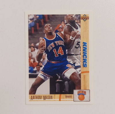 ANTHONY MASON Upper Deck 1991