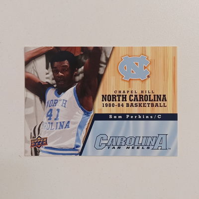 SAM PERKINS Upper Deck North Carolina 2010