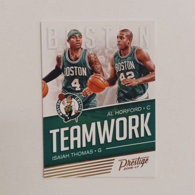 AL HORFORD/ISAIAH THOMAS Panini Prestige 2017