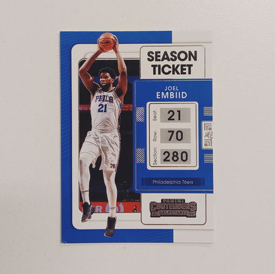 JOEL EMBIID Panini Contenders 2022