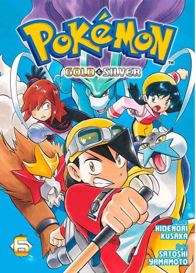 POKEMON GOLD & SILVER Tomo 6 Panini