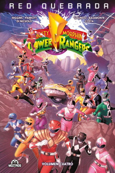 MIGHTY MORPHIN POWER RANGERS Tomo 4 Moztros