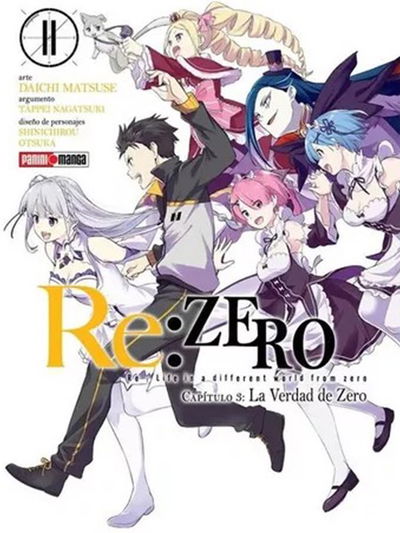 RE ZERO (CHAPTER THREE) Tomo 11 Panini