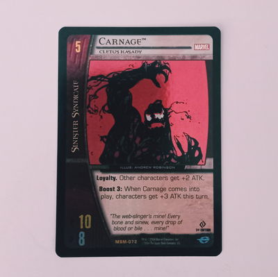 CARNAGE Vs System Upper Deck