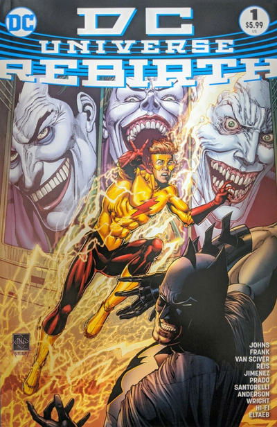 DC UNIVERSE: REBIRTH # 1 Cvr F