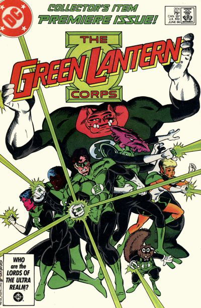 GREEN LANTERN CORPS # 201