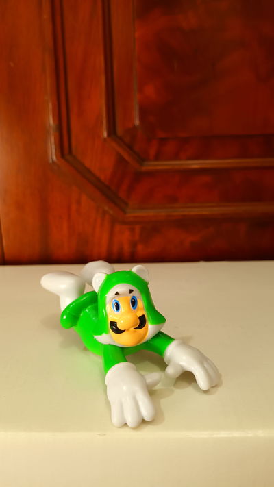 CAT LUIGI GASHAPON SUPER MARIO BROS