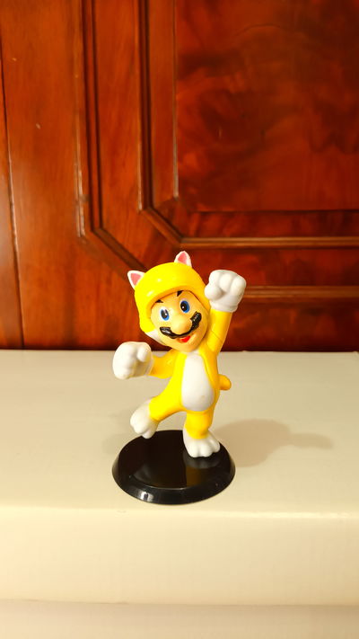 CAT MARIO GASHAPON SUPER MARIO BROS