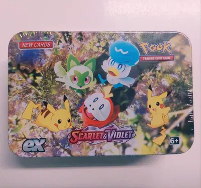 POKEMON SCARLET & VIOLET TIN