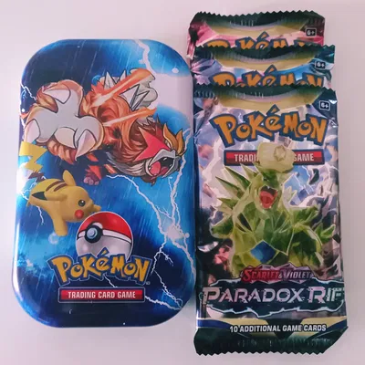 POKEMON PARADOX RIFT TIN