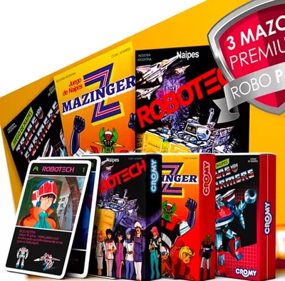NAIPES CROMY: ROBO PACK