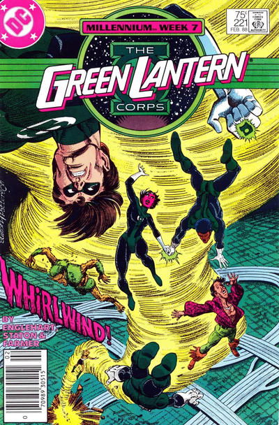 THE GREEN LANTERN CORPS # 221