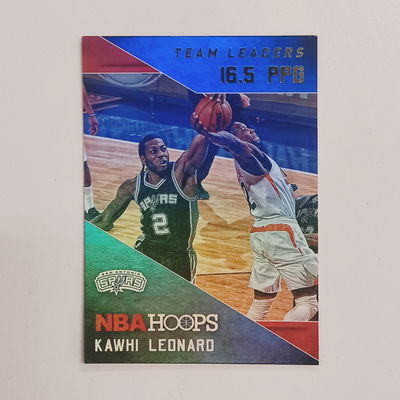 KAWHI LEONARD Panini Hoops 2016