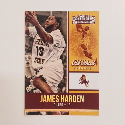 JAMES HARDEN Panini Draft Pick Contenders 2016