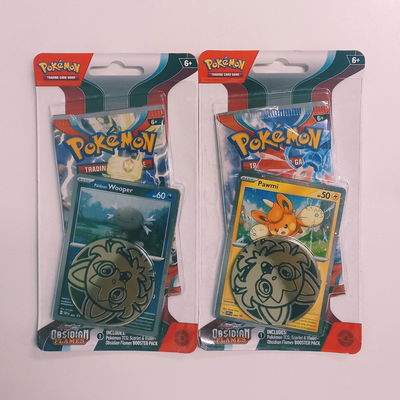 POKEMON SCARLET & VIOLET: OBSIDIAN FLAME CHECKLANE BLISTER PACK